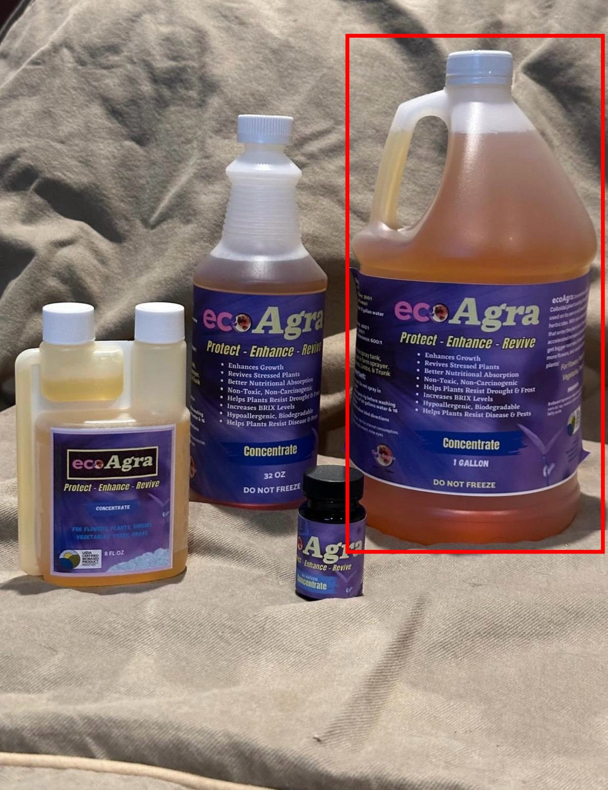 EcoAgra™ for Cannabis - 1 Gallon Concentrate